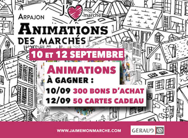 Animation marchés